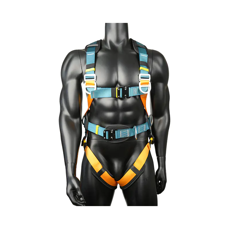KA01 Full Body Fall Protection Harness with Six D-Rings